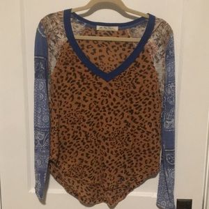 We the Free long sleeve tee . Size XS